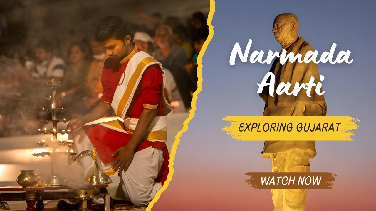 Narmada Aarti at Statue of Unity | Kevadia | Narmada Aarti at Narmada Ghat SOU | Narmada Maha Aarti