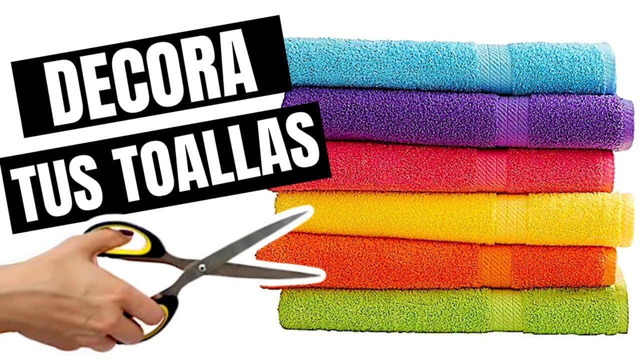 ideas con toallas viejas