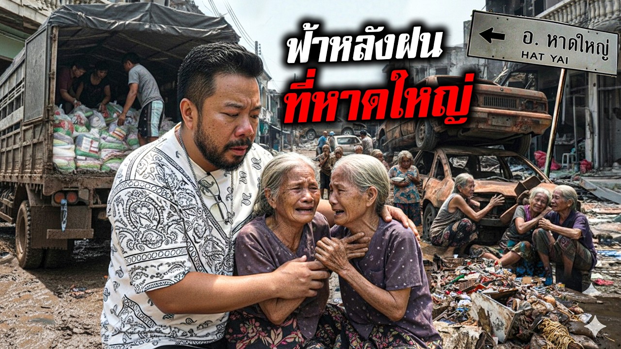 ฟ้าหลังฝน! ดีเจภูมิบุกช่วยเหลือพี่น้องหาดใหญ่จากน้ำท่วมหนักที่สุดในรอบ 300 ปี