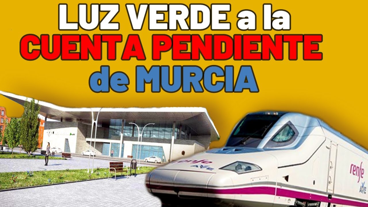 🚦AVANCES en las OBRAS de la NUEVA ESTACIÓN de Murcia 🚦Alta Velocidad Cartagena / Almería / El Carmen