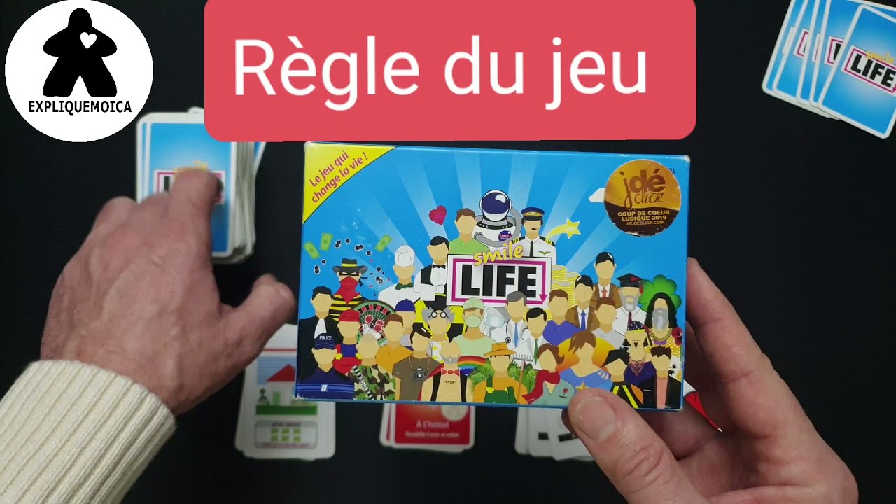 SMILE LIFE règle du jeu en français par expliquemoica