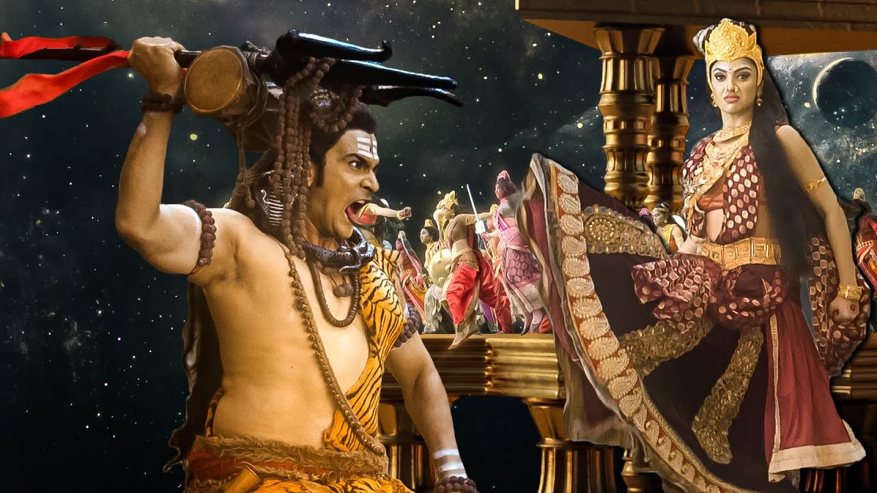 निकुंबला देवी ने किया महादेव पर प्रहार | Mata Ki Shakti | #serial #drama