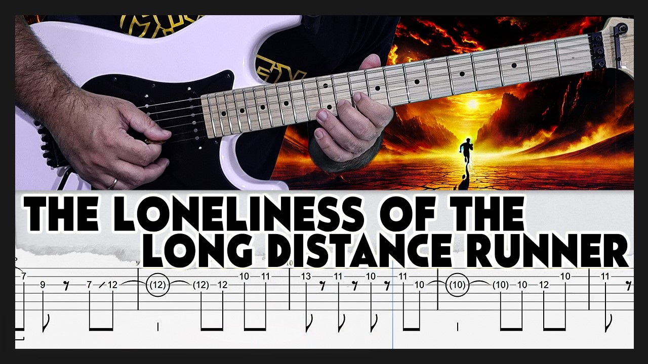 Iron Maiden | The Loneliness of the Long Distance Runner | TAB | Guitar Cover | Lesson