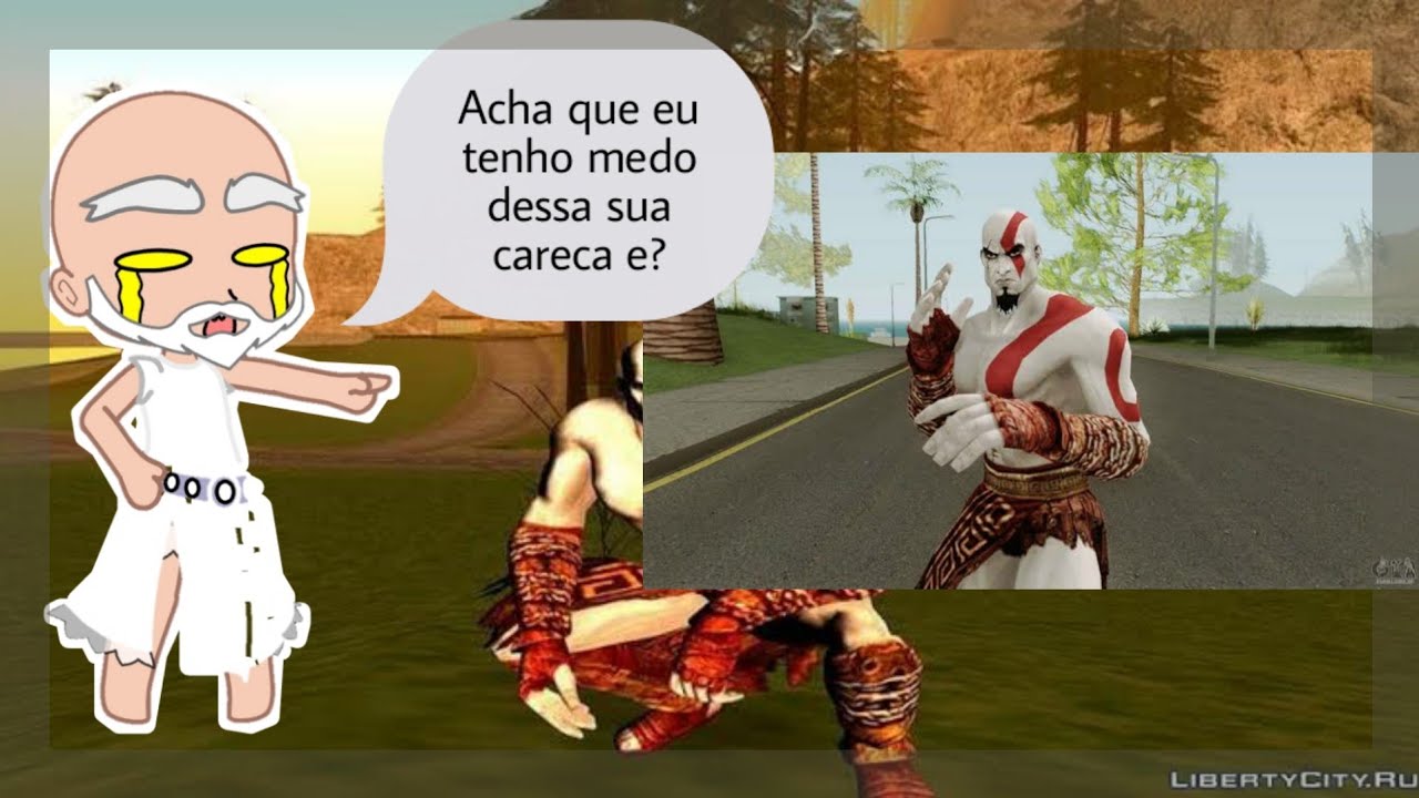 Deuses reagindo a suas mortes (God of War 3) {GC}