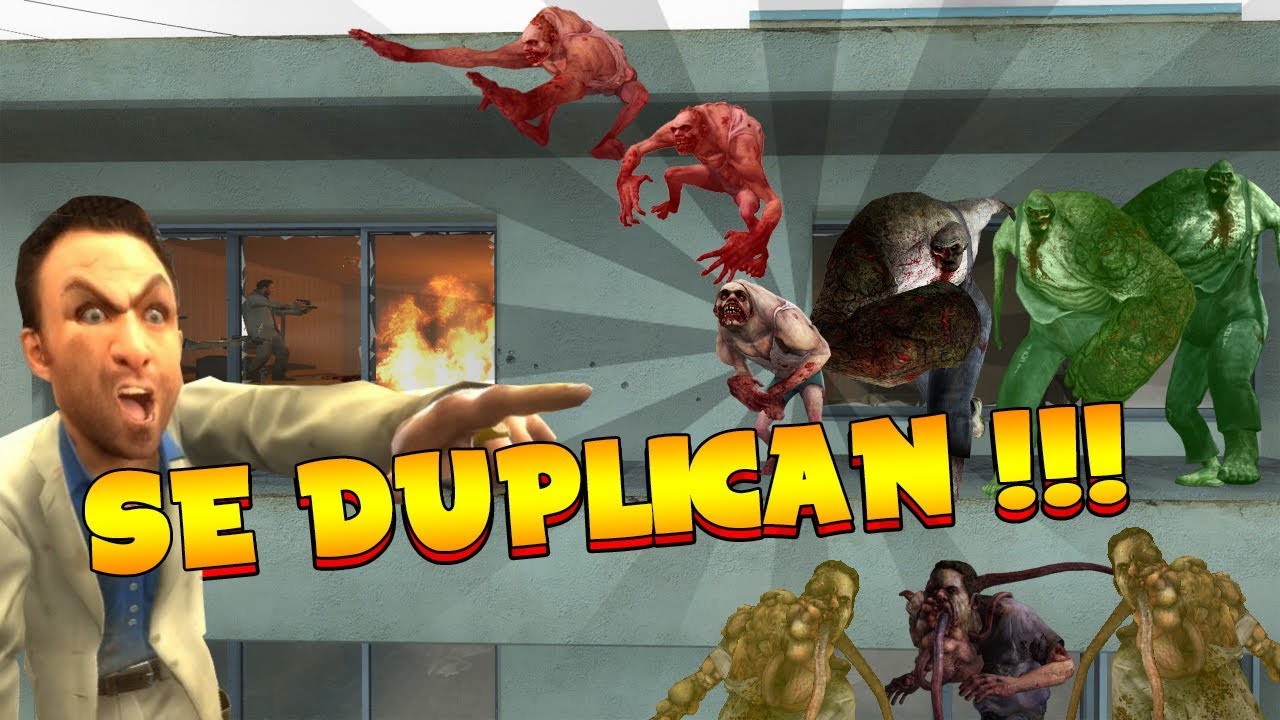 Los INFECTADOS se DUPLICAN !!! #RetosEstúpidos en Left 4 dead