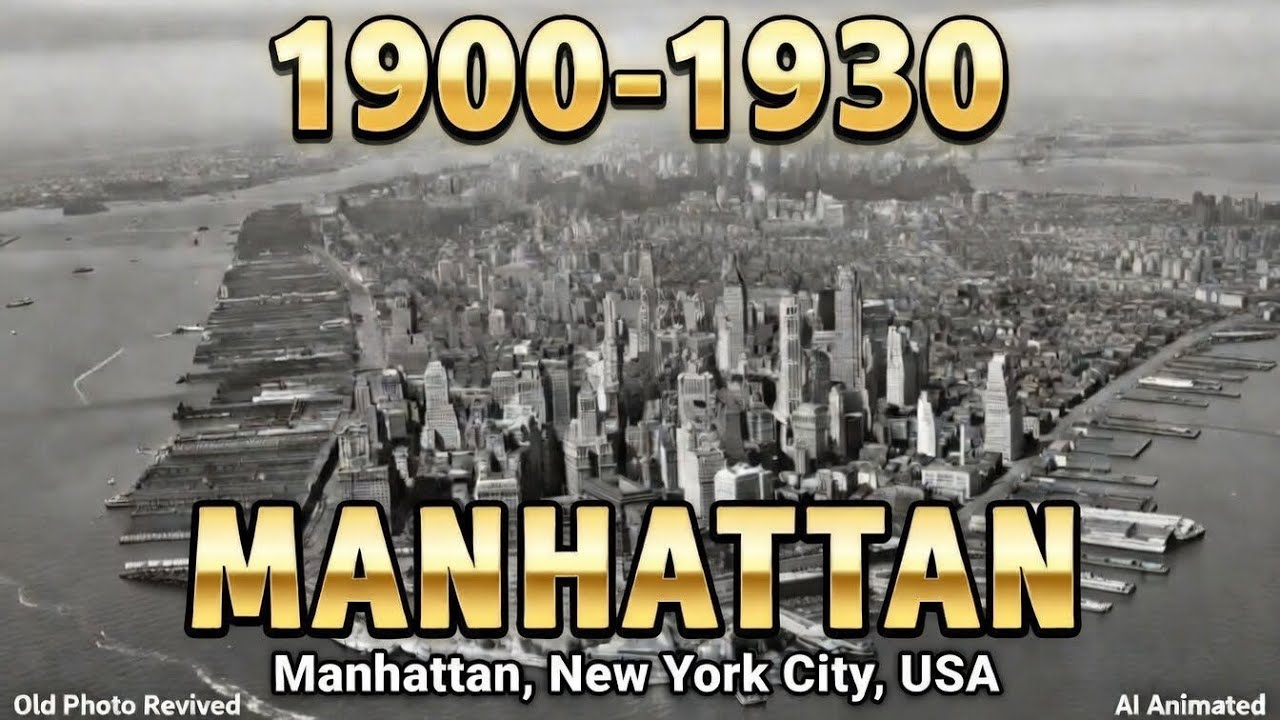 1900-1930, Manhattan (part 01), New York City, USA