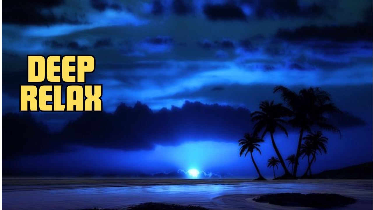 Deep Sleep Reggae 🌊Calm Island Night (1 Hour)