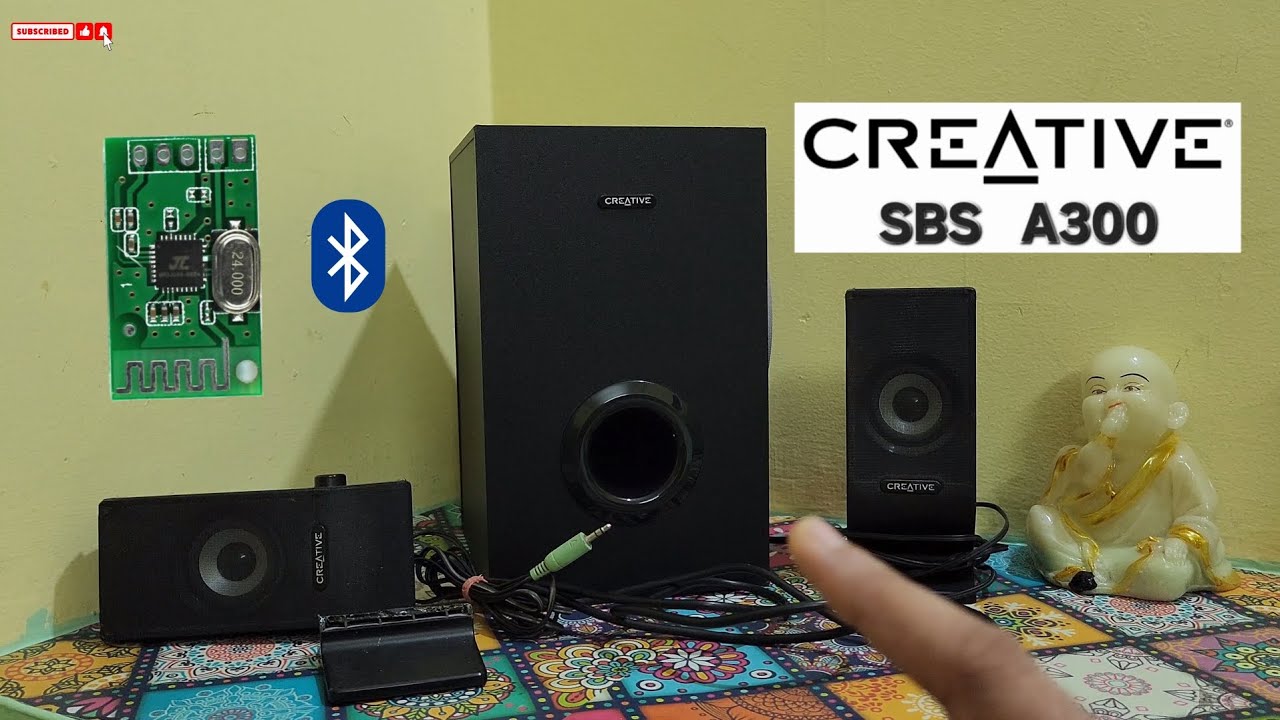 Creative A300 Speaker Bluetooth Installation - a Step by Step Guide