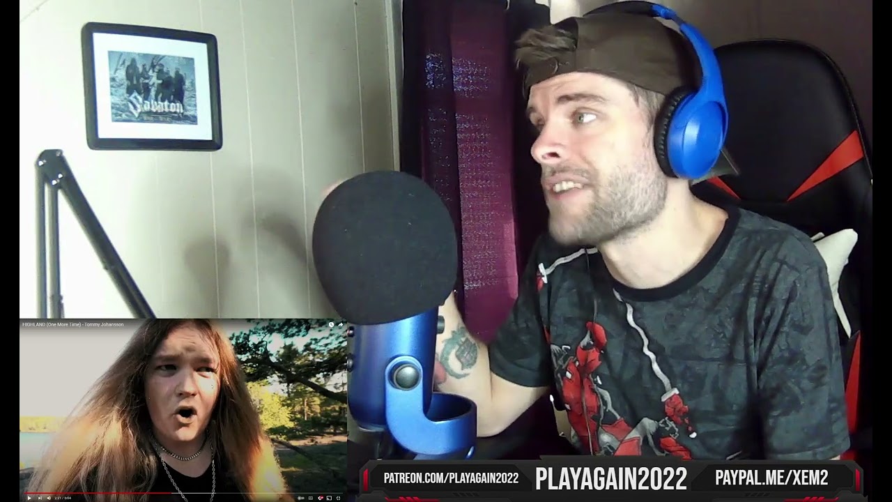 Tommy Johansson - Highland (One More Time) (First Time Reaction)