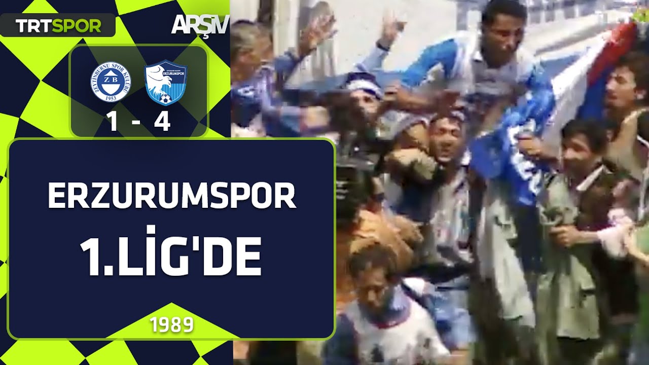 Erzurumspor'dan büyük başarı: 1.Lig'e yükseldiler, Şampiyon Erzurumspor (1998)