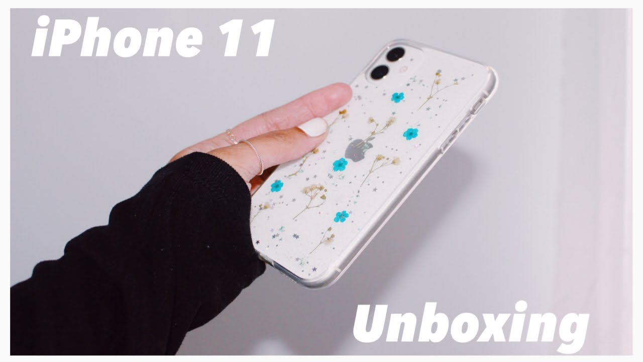 iPhone 11 unboxing (aesthetic✨🍏)