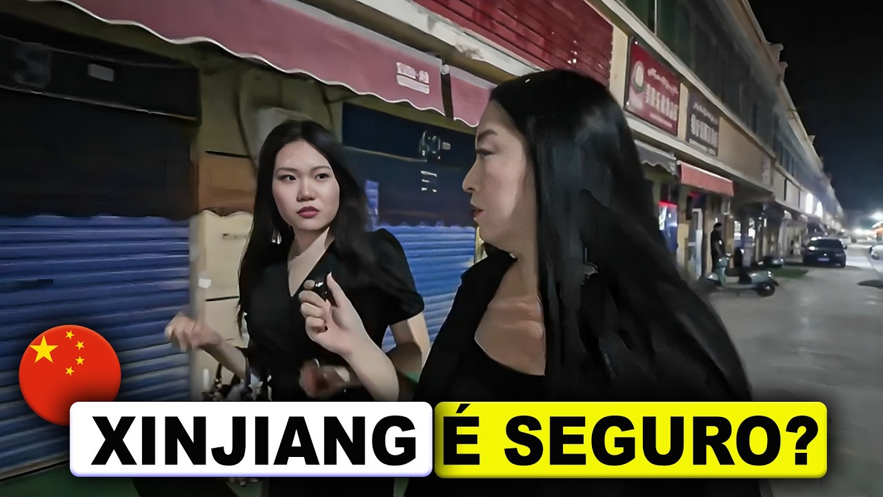 Madrugada na região mais controversa da China - Xinjiang Região Autônoma Uigur China