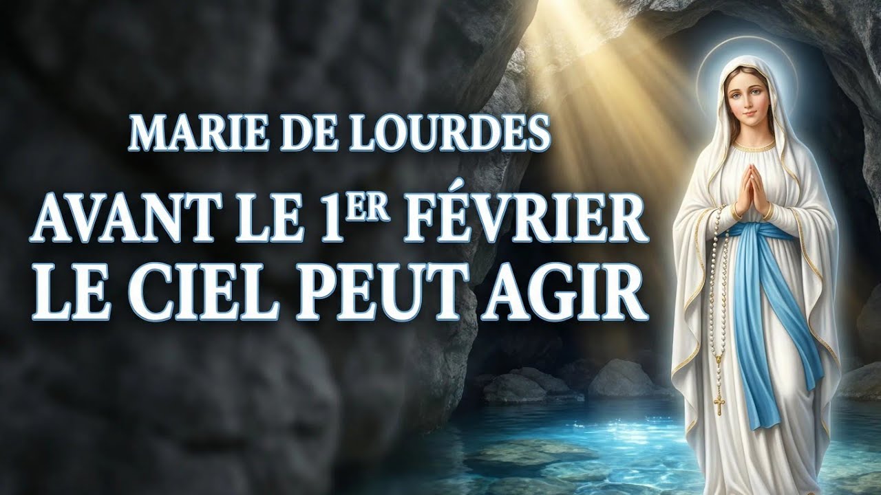 ⚠️ AVANT LE 1ER FÉVRIER : FAIS CETTE PRIÈRE À MARIE DE LOURDES… LE CIEL PEUT AGIR 🙏