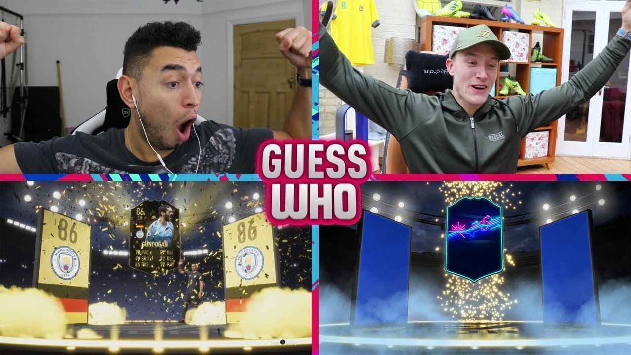 THESE PACKS ARE CRAZY 😱 EPIC GUESS WHO FIFA vs REEV (OTW GUESS WHO PACKS)