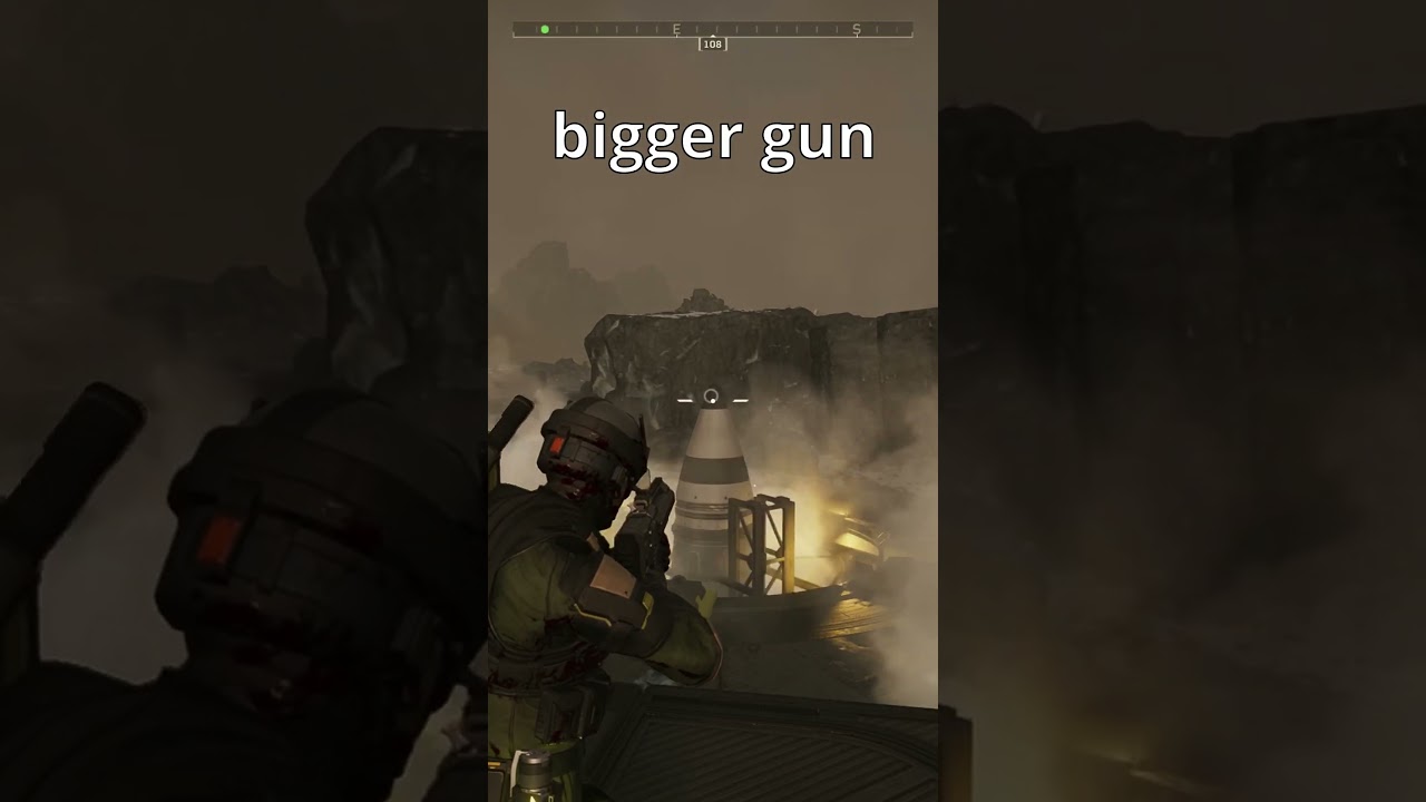 What Happens When You Shoot The ICBM #helldivers2