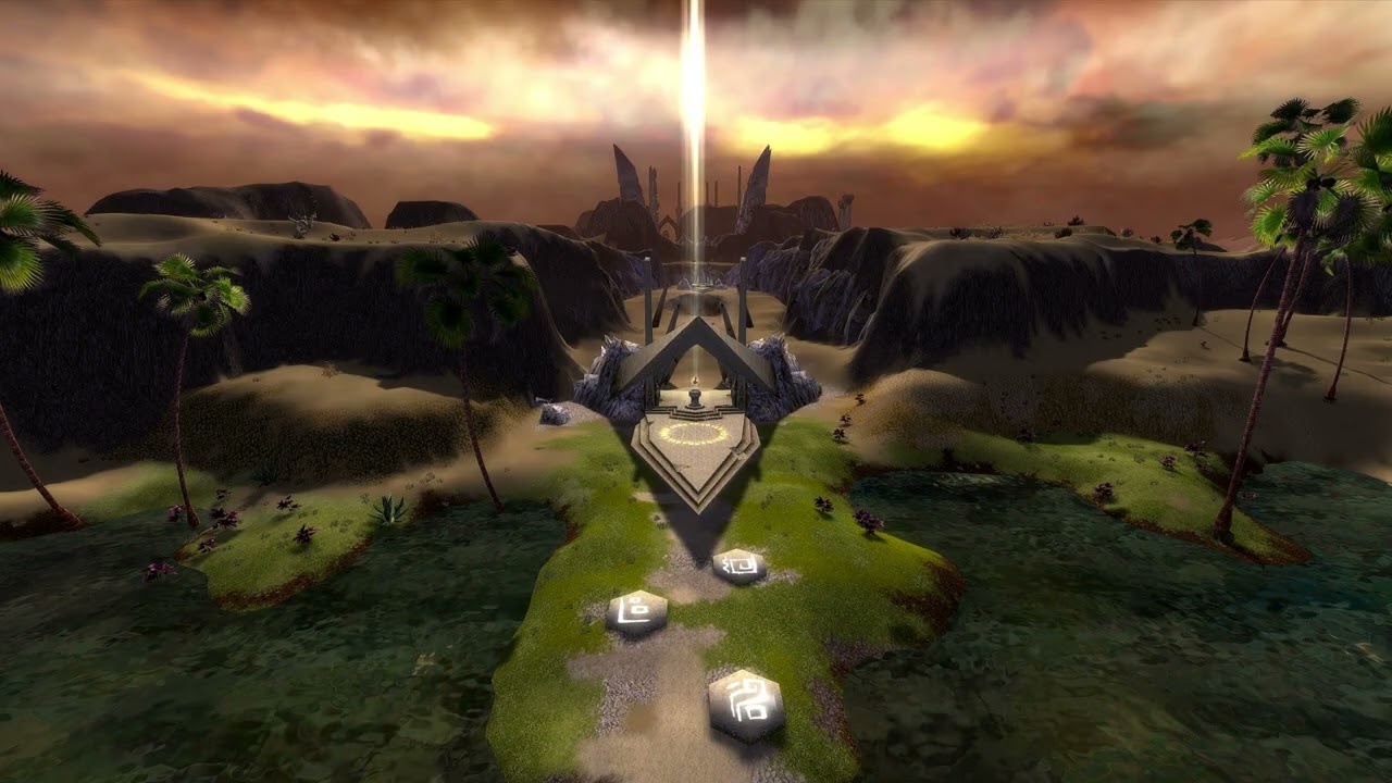 Guild Wars 1 Ambience: Augury Rock (with music)