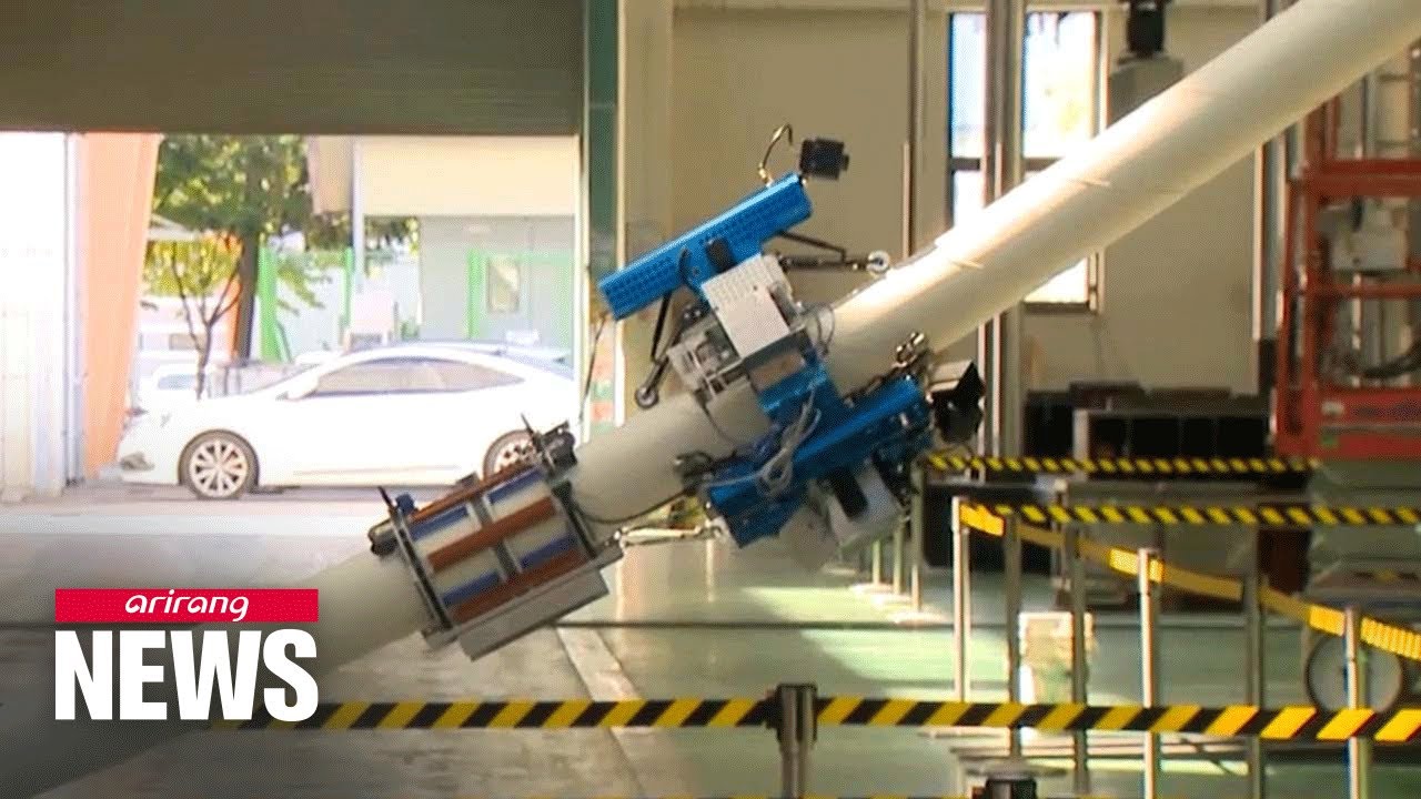 Checking safety of cable-stayed bridges with robot sensors