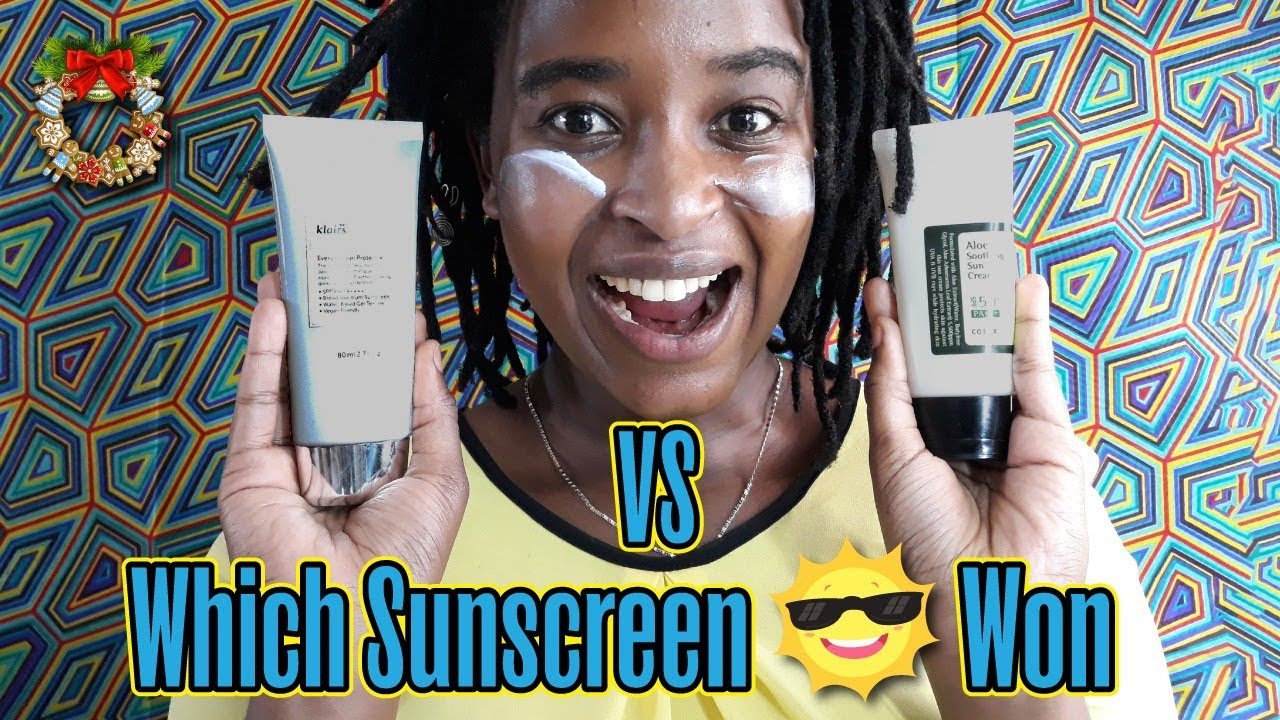 SUNSCREEN REVIEW: COSRX ALOE SUN CREAM VS KLAIRS SOFT AIRY UV ESSENCE