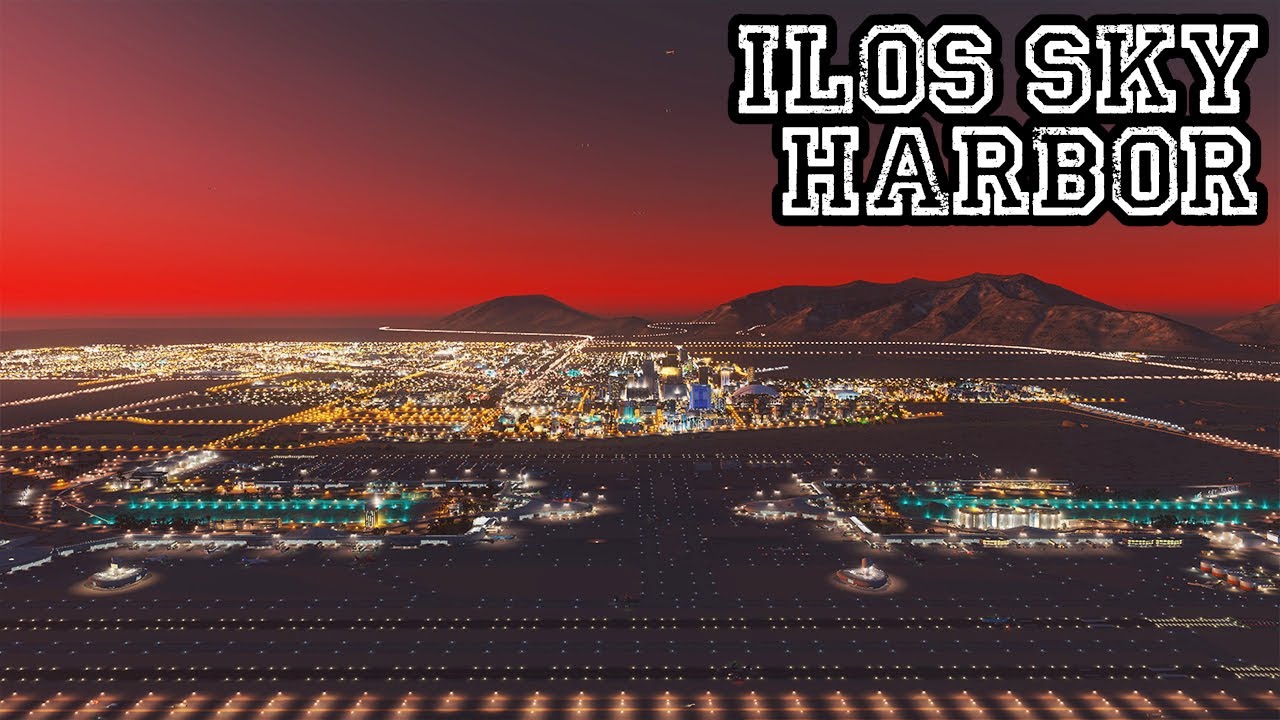 Building My BIGGEST Ever International Airport In Cities Skylines! | Ilos