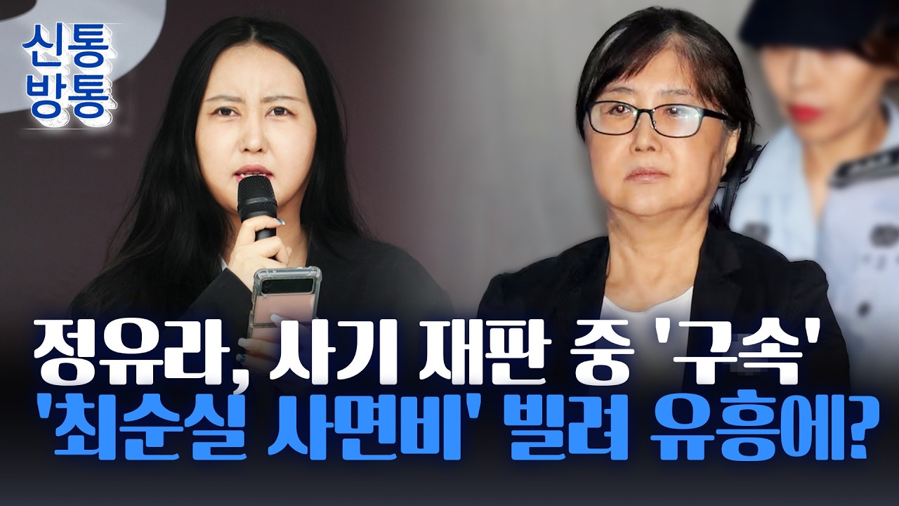 [신통방통] '사기 혐의' 정유라, 지명수배 끝 구속···법원 