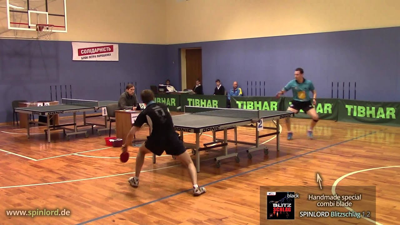 SPINLORD Blitzschlag 1.2 mm - chopping against topspin by Denis Kalachevskiy