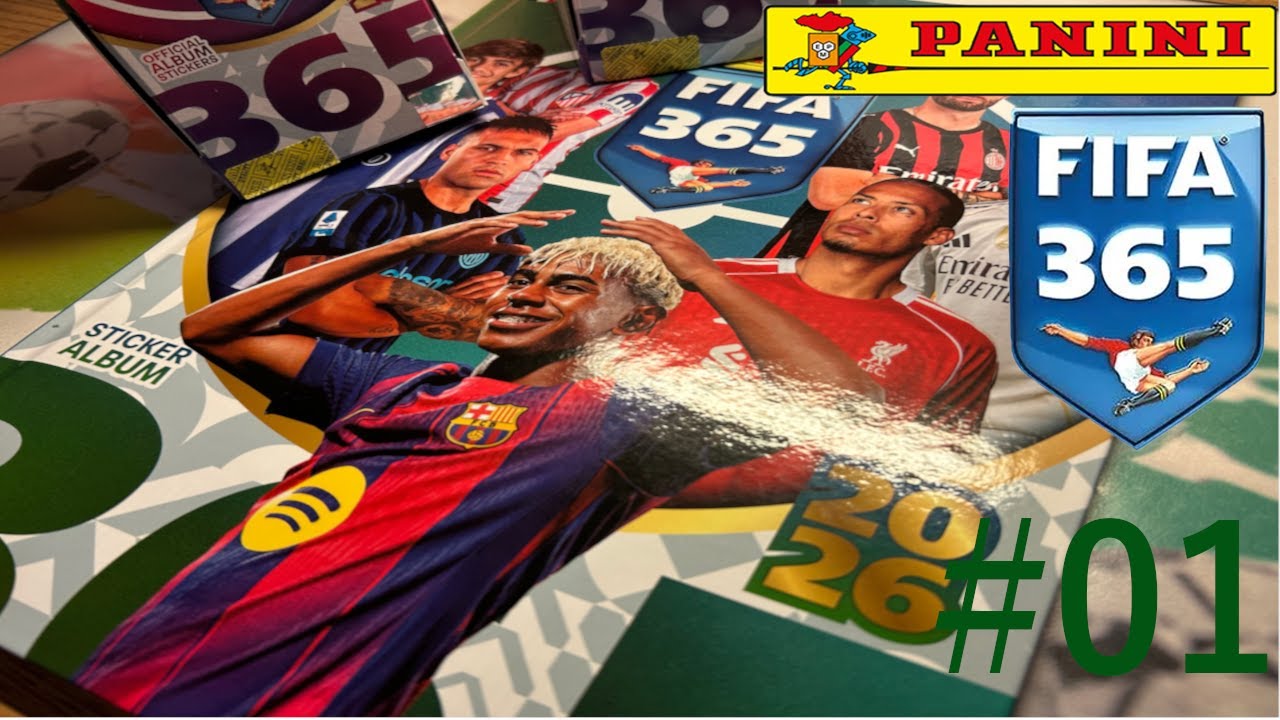 PANINI FIFA 365 Sticker 2026 #01