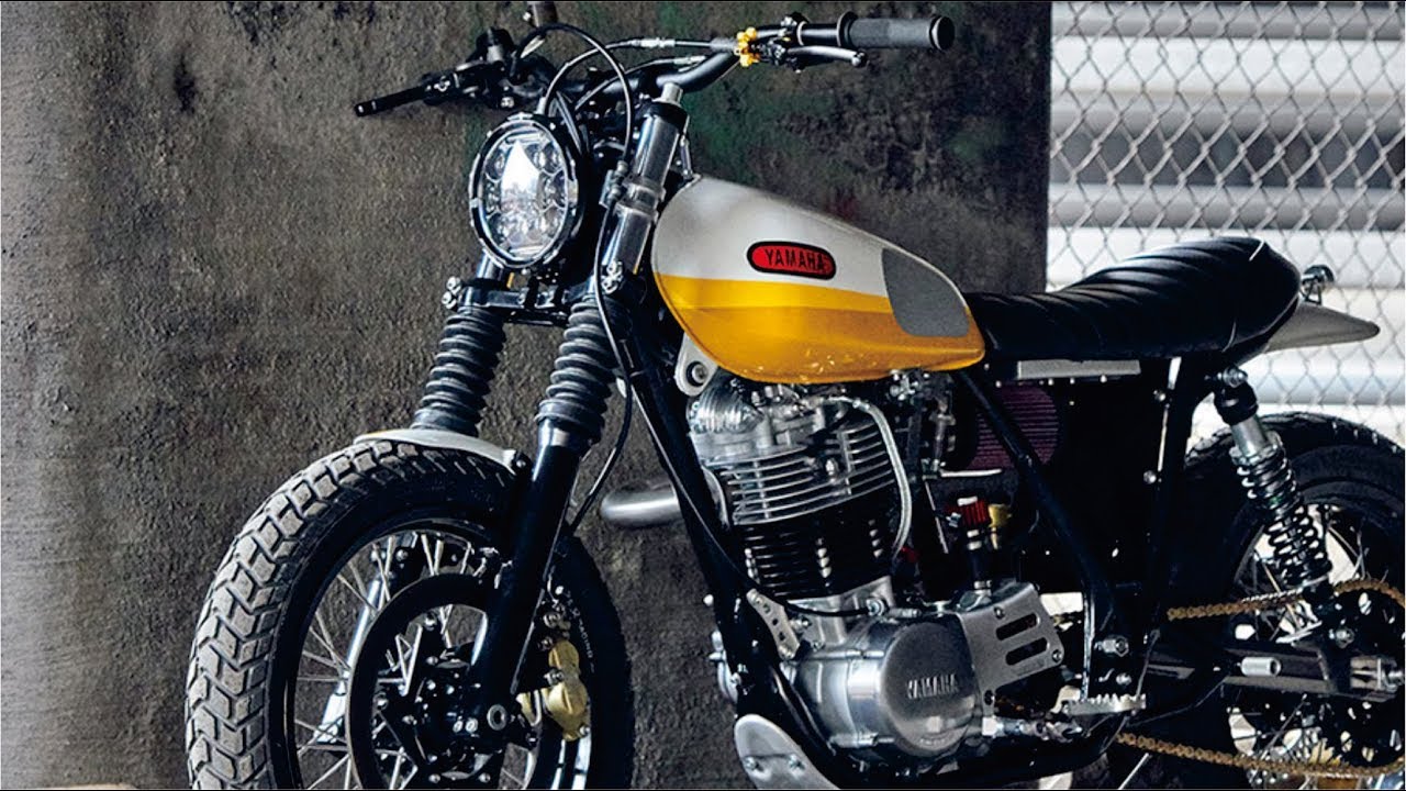 A Yamaha SR500 built by Daniel Peter Called ' Good Days' Scrambler