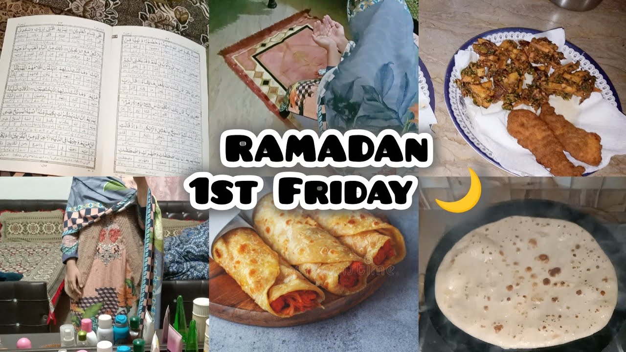 Ramadan First Friday Vlog 💛 | What I Eat in Sehri and Iftar| Ramadan Day 2 Full Day Routine