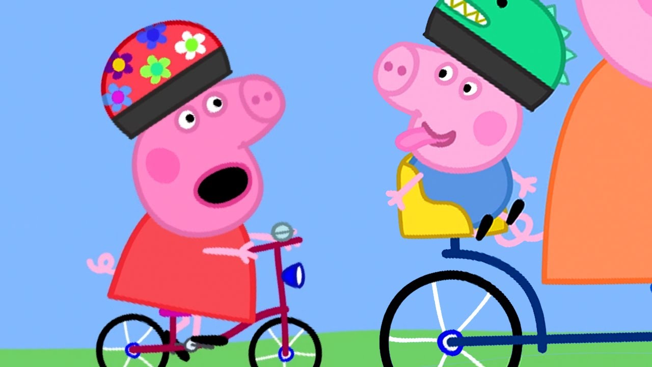 The Great Cycle Ride | Full Episodes| Fun Cartoons For Kids | Big Peppa Moments