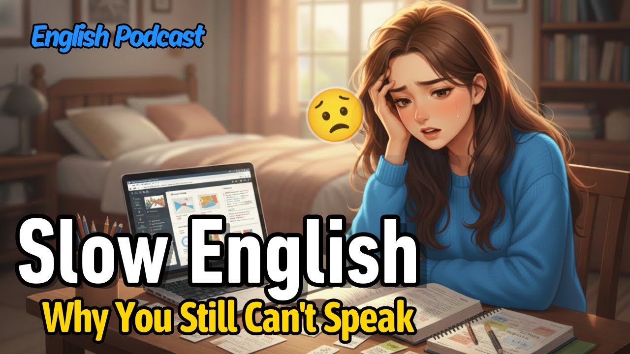 Why You Still Can’t Speak English | Slow English Podcast for Beginners (A1–A2)