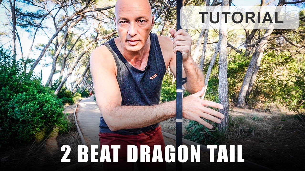 Dragon Staff Tutorial - 2 beats Dragon tail