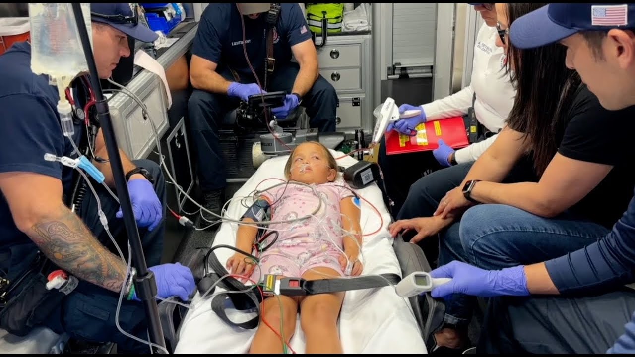 Firefighters Save 6-Year-Old's Life with a Blood Transfusion