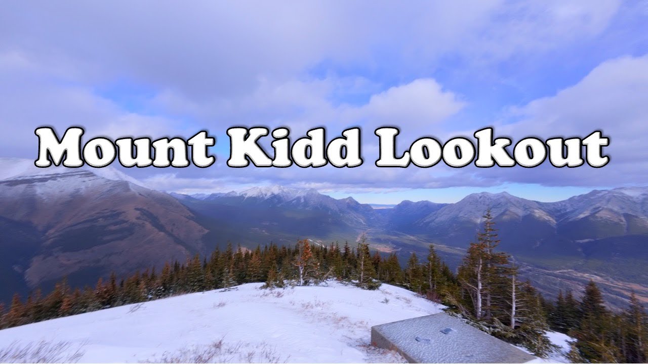 Ice, Wind & Wild Views - Mount Kidd Lookout in Shoulder Season | Kananaskis Peak Hike Adventure