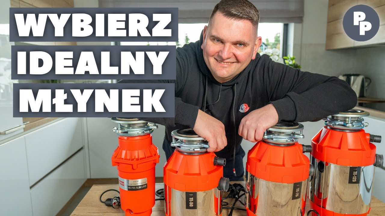 Młynki do rozdrabniania odpadków. Jaki wybrać? FRANKE TE-125 TE-75 TE-50 TE-75S