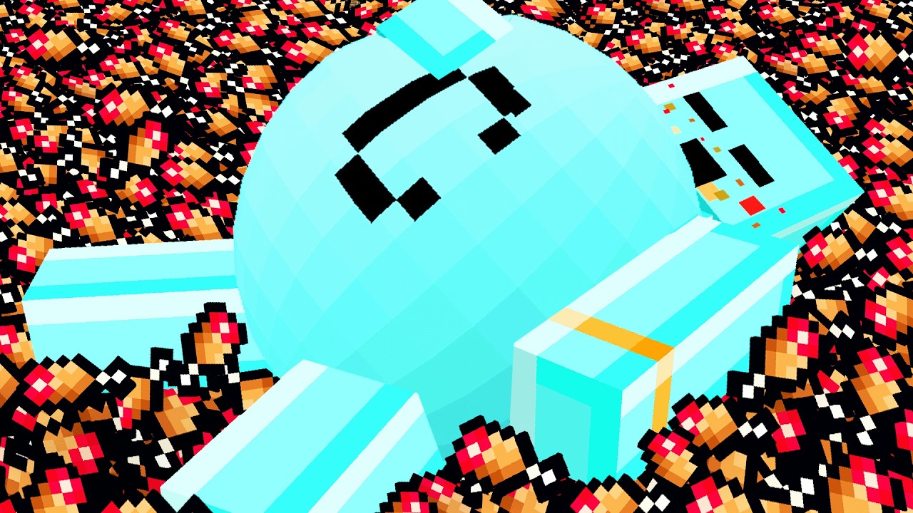 Eating 1,000,000 Food in Minecraft