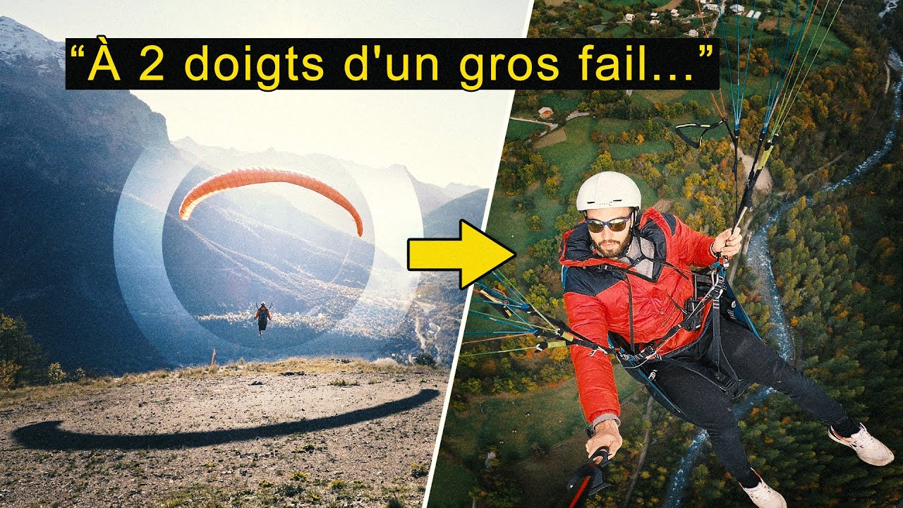 ON VOLE EN PARAPENTE ! (enfin Paul à moitié) 🪂