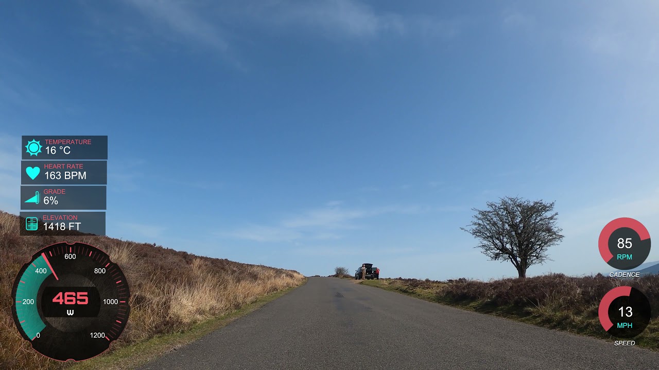 Climbing Dunkery - 