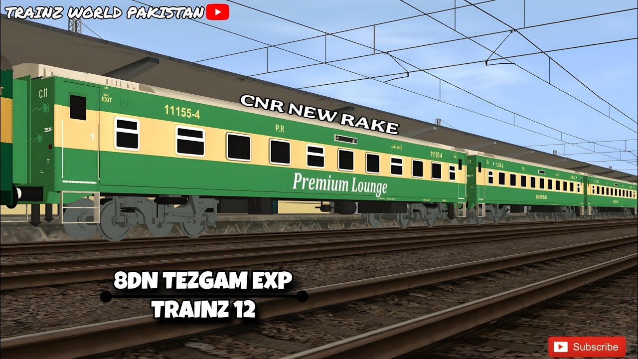 || 8DN TEZGAM EXP || ZCU-30 (6323) || TRAINZ SIMULATOR 12 ||