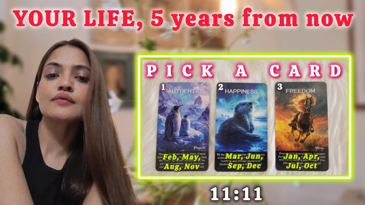 🍀🦄🧿5 YEARS FROM NOW●🌷LOVE●🎯CAREER●💰MONEY●🌈PICK A CARD●♾️TIMELESS Tarot by NAZISH