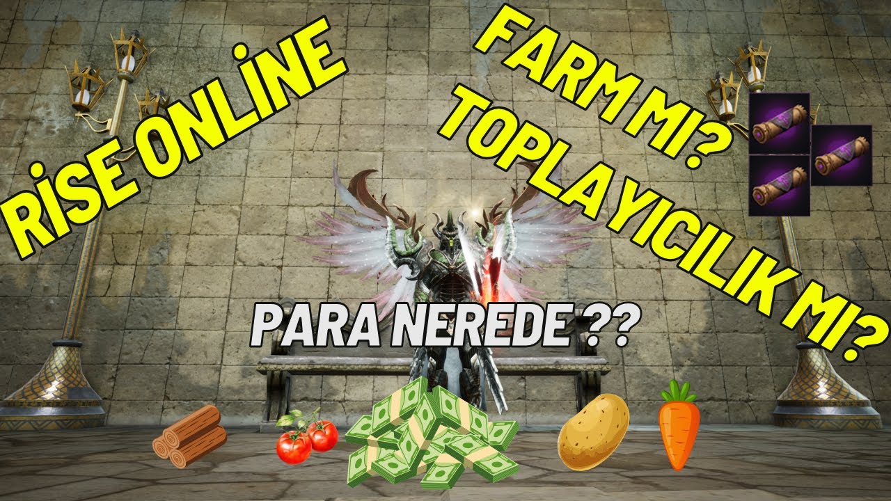 Farm ve Toplayıcılıktan Hangisi daha KAZANÇLI? | Rise Online