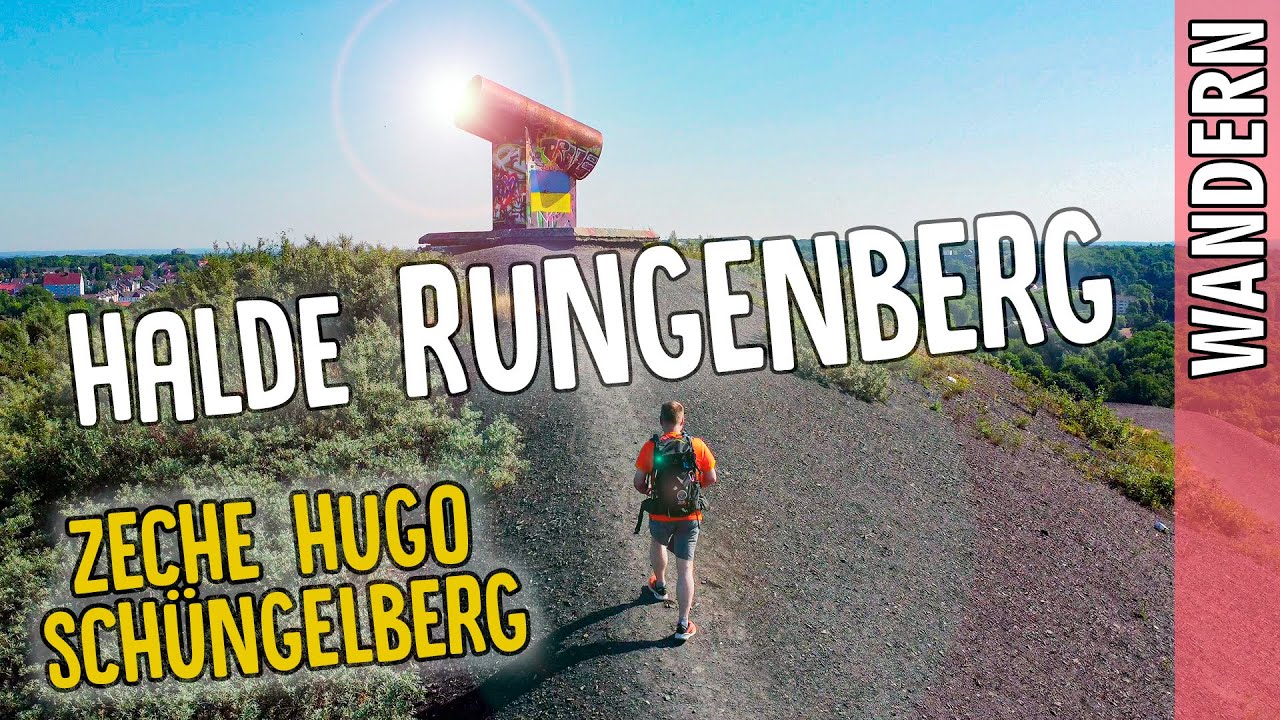 Halde Rungenberg, Zeche Hugo & Schüngelberg-Siedlung in Gelsenkirchen | Halden des Ruhrgebiets