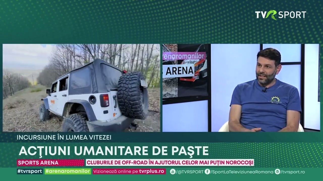 Sports Arena -Actiuni umanitare ale cluburilor de off-road