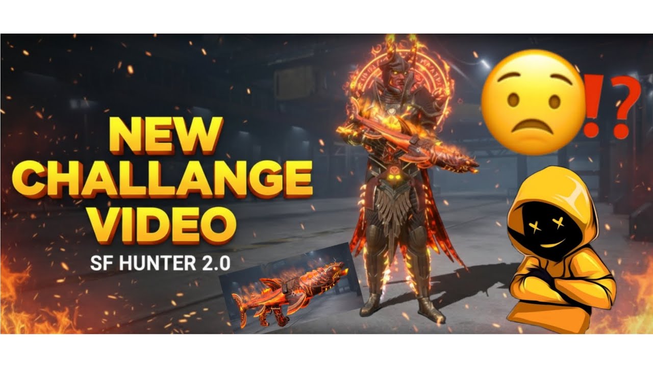Scarfall 2.0 🤯 new challenge video 🙏 new gun challenge ☠️😱 