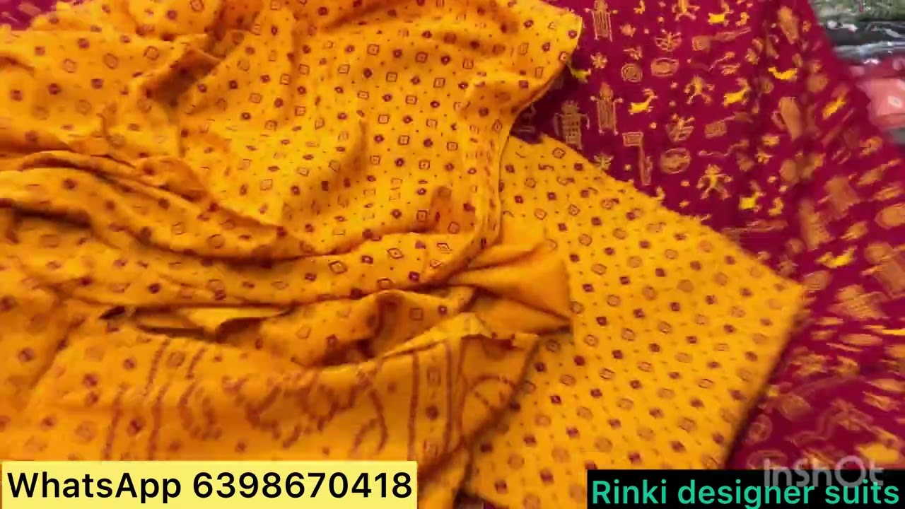 ✨प्योर कॉटन ✨के साथ बहुत ही प्यारे डिज़ाइन 👌बिलकुल कम प्राइज़ में ☎️6398670418