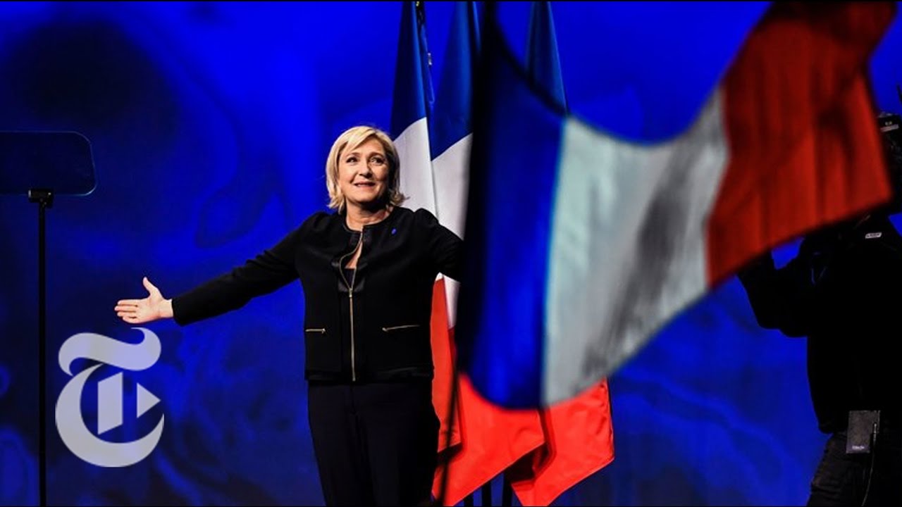 Marine Le Pen Speaks To Supporters | The New York Times