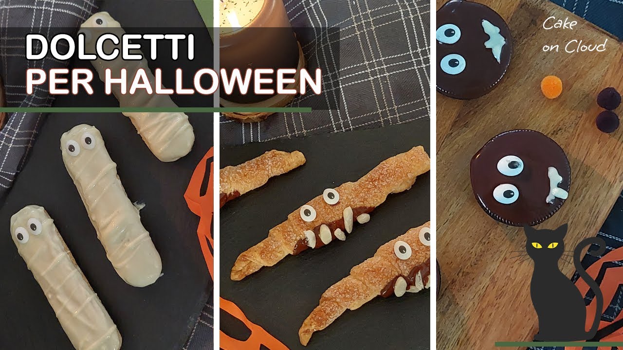 Ricette dolci per Halloween | 3 idee veloci e golose
