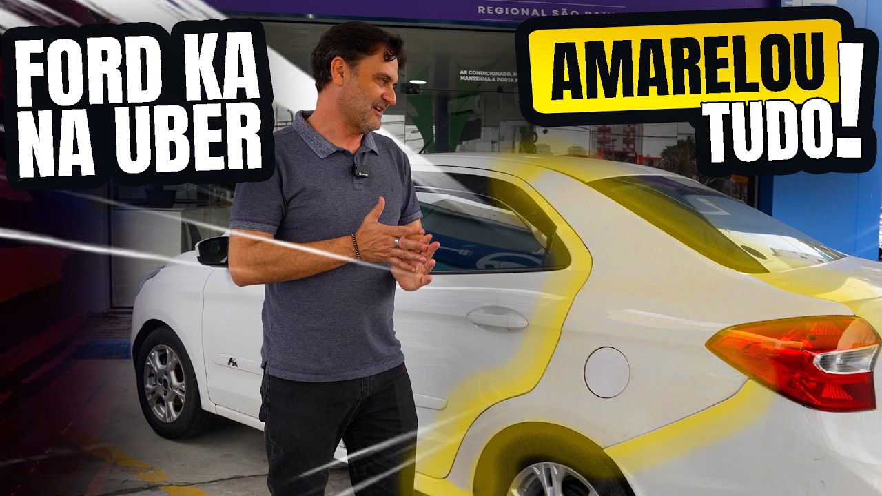 🔴ALUGUEI um FORD KA pra um MOTORA UBER e VEJA COMO ELE ME ENTREGOU