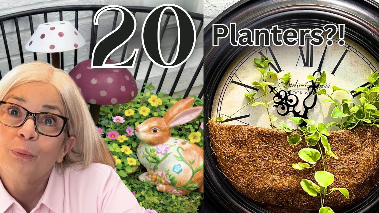 20 гениальных самодельных кашпо из вещей, найденных в комиссионке (для улицы и дома)