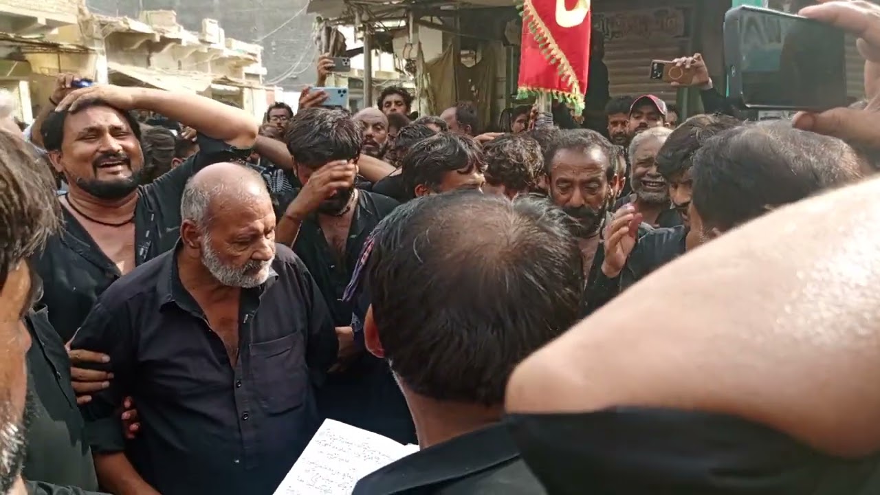 10 Muharam dt. 6-7-2025 Noha khawan Syed Mehdi Shah @ Ali Chok Shahdadpur