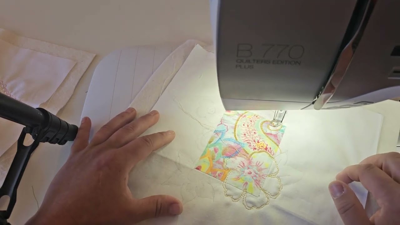 off the edge quilting